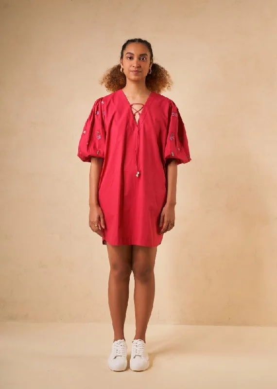 Coral Sunset Dress