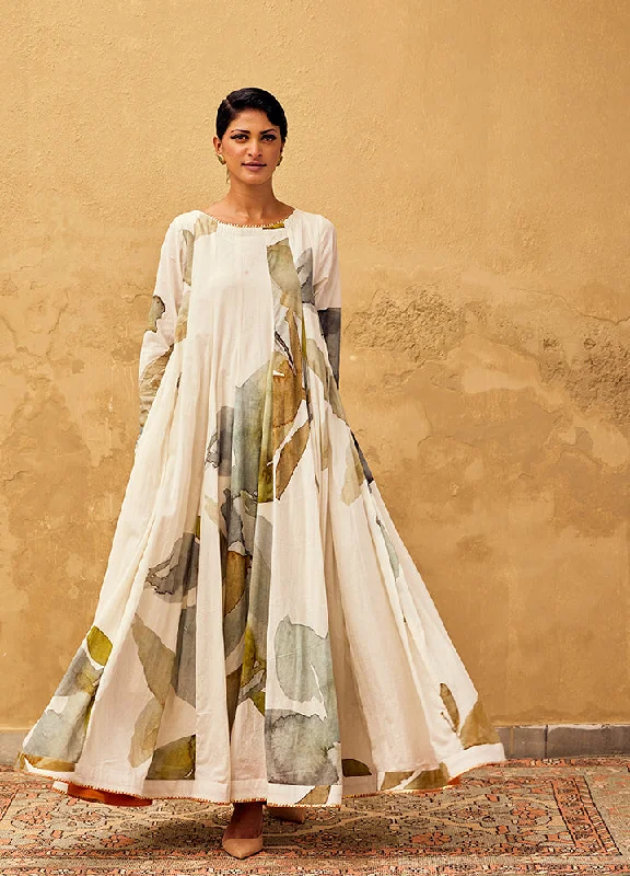 Off White Roshan Dress
