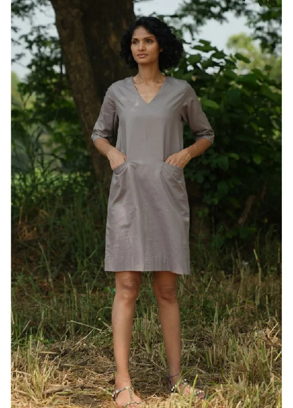 Secret Wish Cotlin Grey Dress