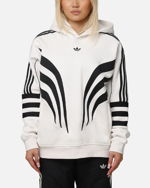 Adidas Q3 Atlanta Hoodie Cloud White Hoodie with Reflective Safety Nightwear