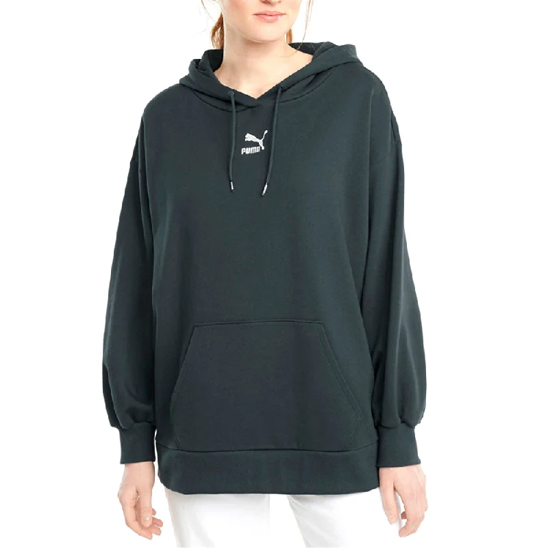 Classics Oversized Pullover Hoodie Hoodie with Hem Detail Decorative Unique