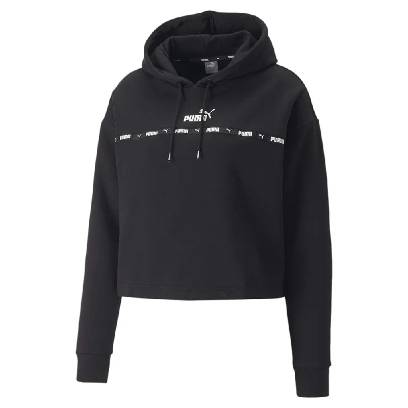 Power Tape Pullover Hoodie Hoodie with Lace Feminine Delicate
