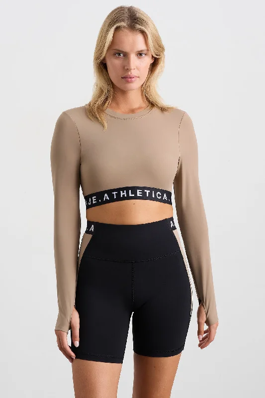 Contrast Layered Crop Top 380