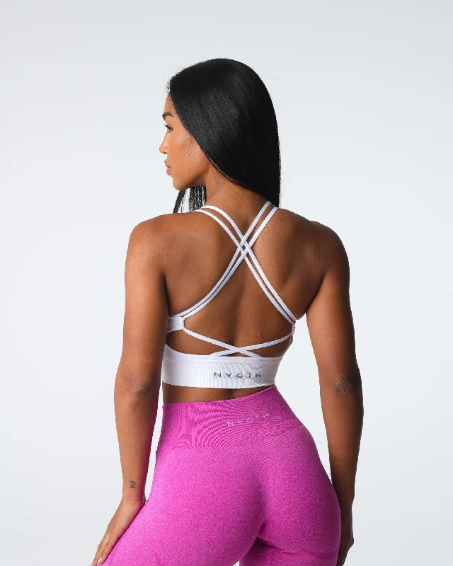 White Virtue Seamless Bra