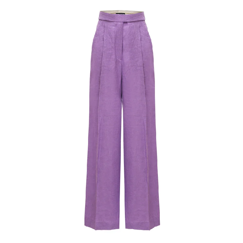 Linen Trousers Casual Jogger Pants