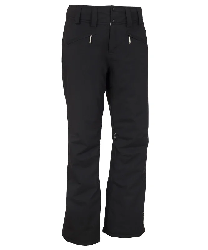 Women's Stella Waterproof Insulated Stretch Pant - Black Soft Satin Skirt