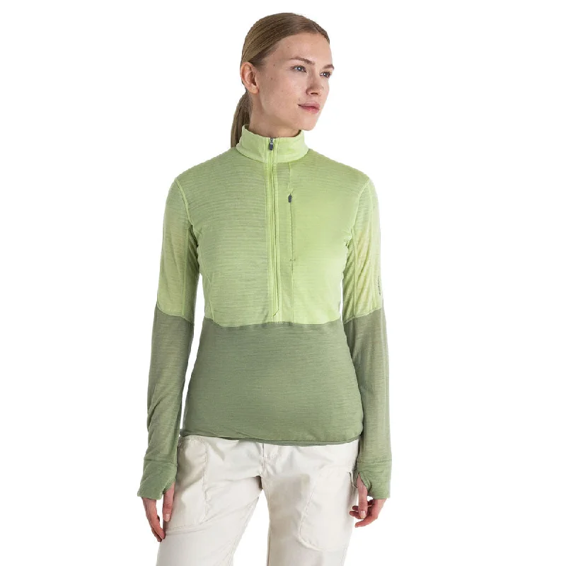 Icebreaker Merino 200 RealFleece Descender LS Half Zip Women’s Simple Timeless Sweater